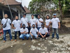 Penyaluran bantuan ke wilayah Payangan-anak berkebutuhan khusus